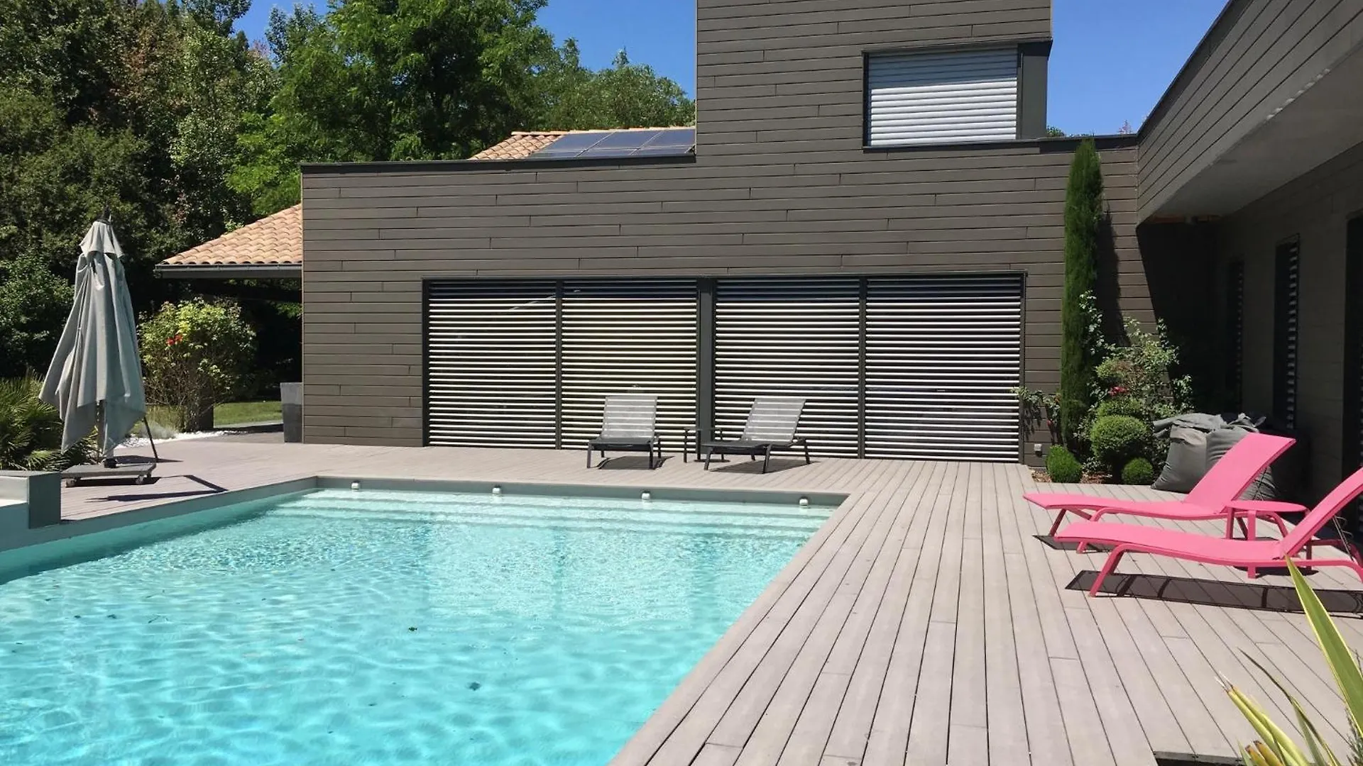 Apartmán Magnifique Studio Dans Villa Contemporaine Au Calme Avec Piscine & Parking Prive A Beaumont Les Valence & Monteleger